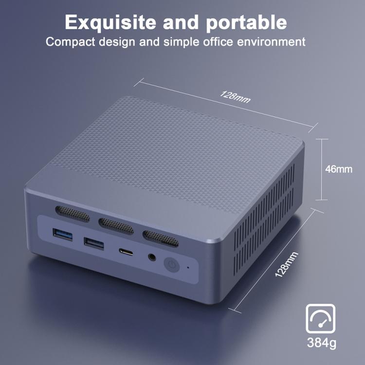 GXMO N9(N95) Windows 11 Intel ADL-N N95 4-Core Processor Mini Computer, Specification:16GB+512GB(UK Plug) - Windows Mini PCs by GXMO | Online Shopping UK | buy2fix