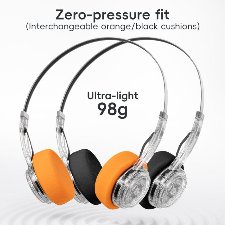LC-6300 Retro Sports Noise-Canceling Bluetooth 6.0 Headset(Transparent Blue) - Headset & Headphone by buy2fix | Online Shopping UK | buy2fix