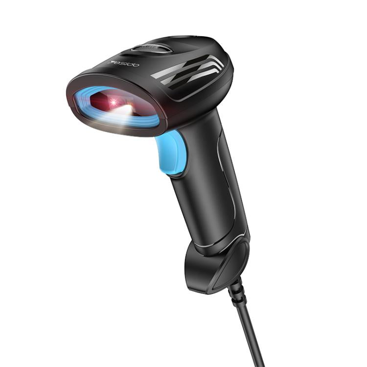 Yesido EC21 1D / 2D Wired Barcode Scanner(Black) - Barcode Scanner by Yesido | Online Shopping UK | buy2fix