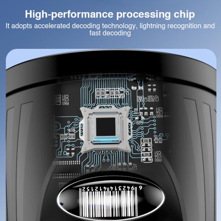 Yesido EC21 1D / 2D Wired Barcode Scanner(Black) - Barcode Scanner by Yesido | Online Shopping UK | buy2fix