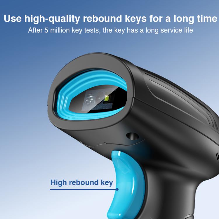 Yesido EC21 1D / 2D Wired Barcode Scanner(Black) - Barcode Scanner by Yesido | Online Shopping UK | buy2fix