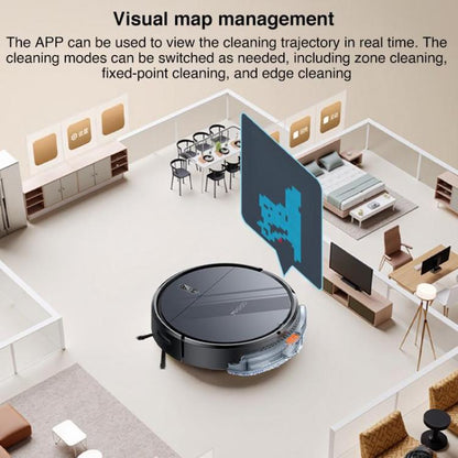 Yesido EC22 Sweeping Mopping Suction 3 in 1 Sweeping Robot(Grey) - Robot Vacuum Cleaner by Yesido | Online Shopping UK | buy2fix