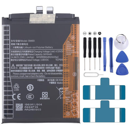 For Xiaomi Redmi Turbo 4 K80 / K80 Pro BM69 6550mAh Battery Replacement - For Xiaomi by buy2fix | Online Shopping UK | buy2fix