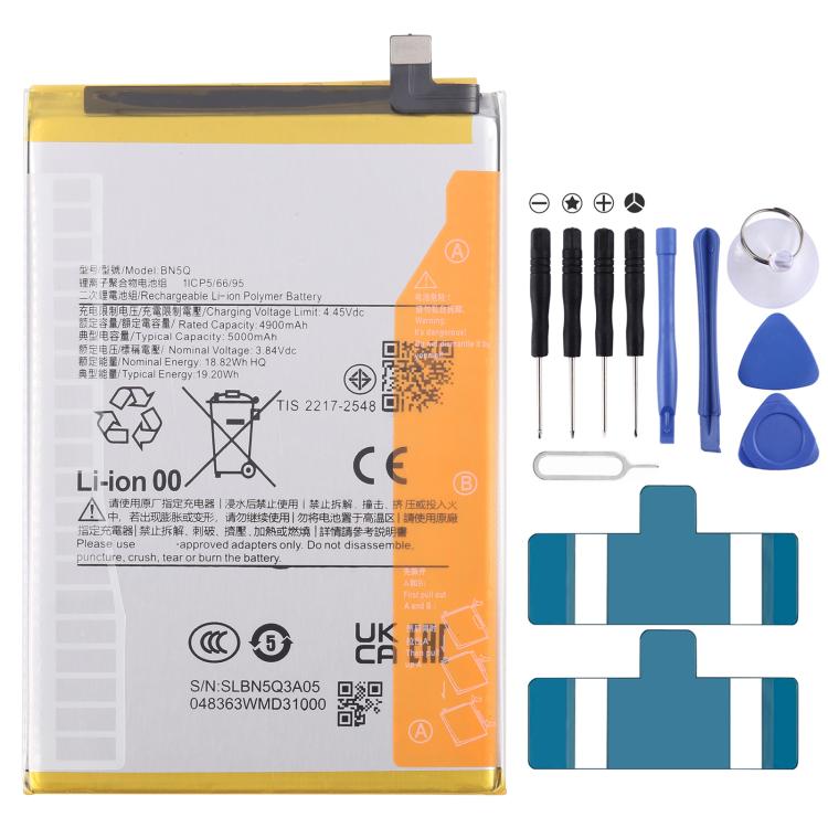 For Xiaomi POCO C65 / M6 5G Redmi 13C BN5Q 5000mAh Battery Replacement - For Xiaomi by buy2fix | Online Shopping UK | buy2fix