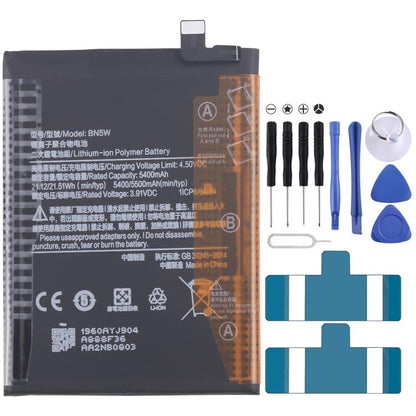 For Xiaomi Redmi Note 14 Pro BN5W 5500mAh Battery Replacement - For Xiaomi by buy2fix | Online Shopping UK | buy2fix