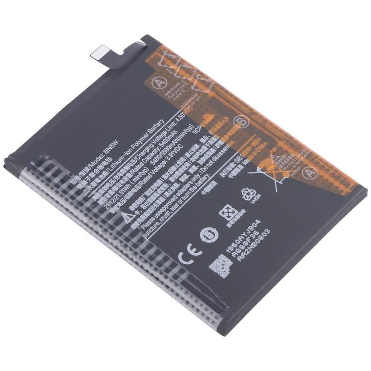 For Xiaomi Redmi Note 14 Pro BN5W 5500mAh Battery Replacement - For Xiaomi by buy2fix | Online Shopping UK | buy2fix