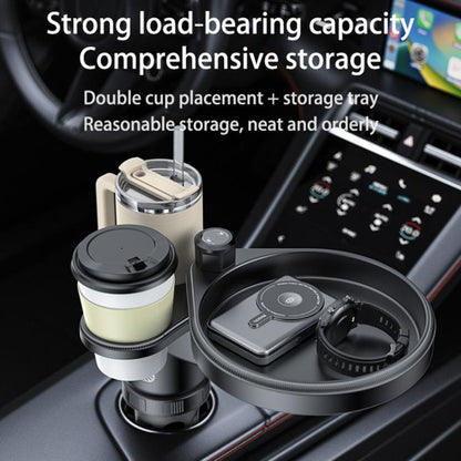 Yesido C180 3 in 1 Car Multi-function Tray Water Cup Holder(Black) - Car Drink Holders by Yesido | Online Shopping UK | buy2fix