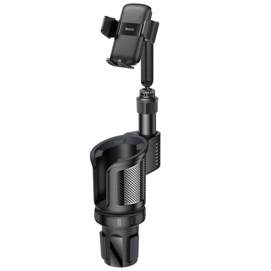 Yesido C273 2 in 1 Car Water Cup Phone Holder(Black) - Car Drink Holders by Yesido | Online Shopping UK | buy2fix