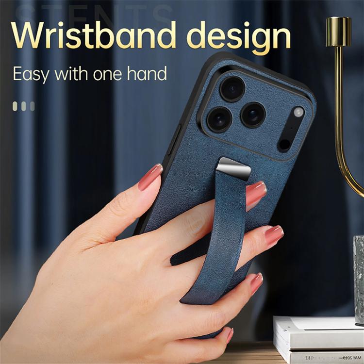 For iPhone 17 Pro SULADA Tide Cool Series PC Hybrid Leather Texture Skin Feel Phone Case(Brown) - iPhone 17 Pro Cases by SULADA | Online Shopping UK | buy2fix