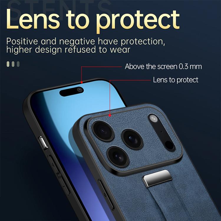 For iPhone 17 Air SULADA Tide Cool Series PC Hybrid Leather Texture Skin Feel Phone Case(Black) - iPhone 17 Air Cases by SULADA | Online Shopping UK | buy2fix