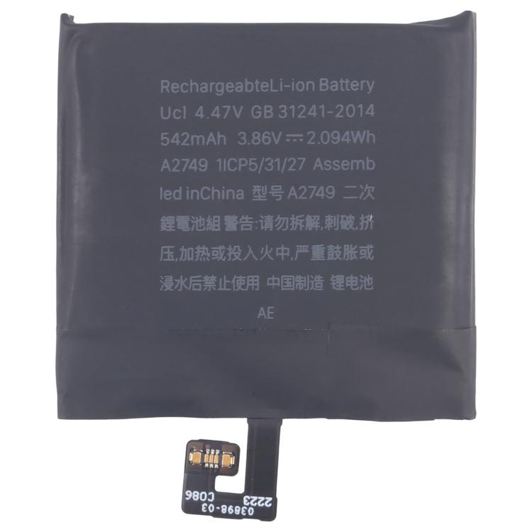 For Apple Watch Ultra 49mm A2749 542mAh Battery Replacement - For Watch by buy2fix | Online Shopping UK | buy2fix