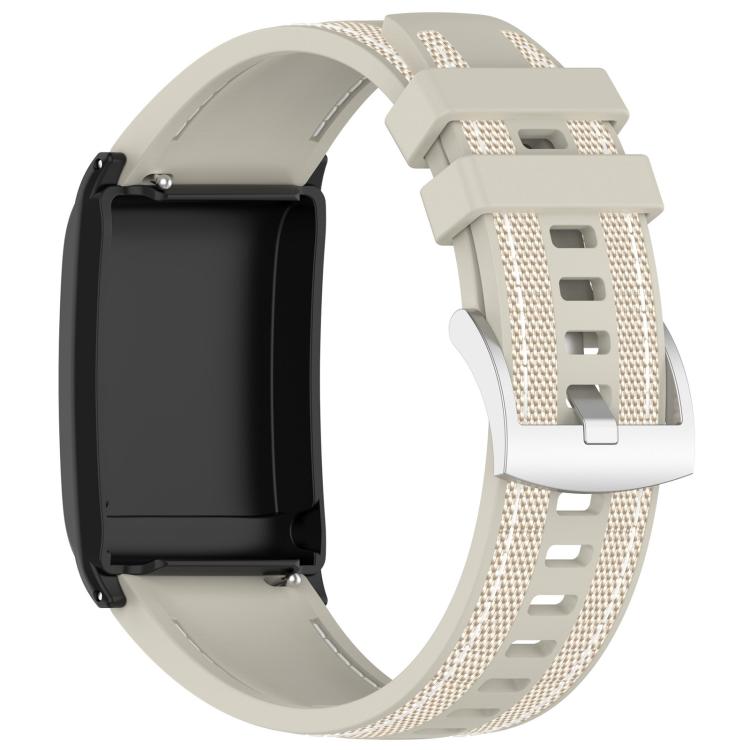 For WHOOP 5.0 / 4.0 xDfind Hybrid Nylon Braid Silicone Watch Band(Starlight) - Watch Bands by xDfind | Online Shopping UK | buy2fix