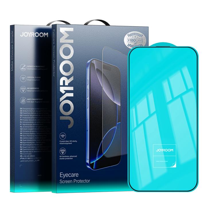 For iPhone 17 Air JOYROOM Knight Series 2.5D Full Screen Colorless Anti-Blue Light Tempered Glass Film - iPhone 17 Air Tempered Glass by JOYROOM | Online Shopping UK | buy2fix