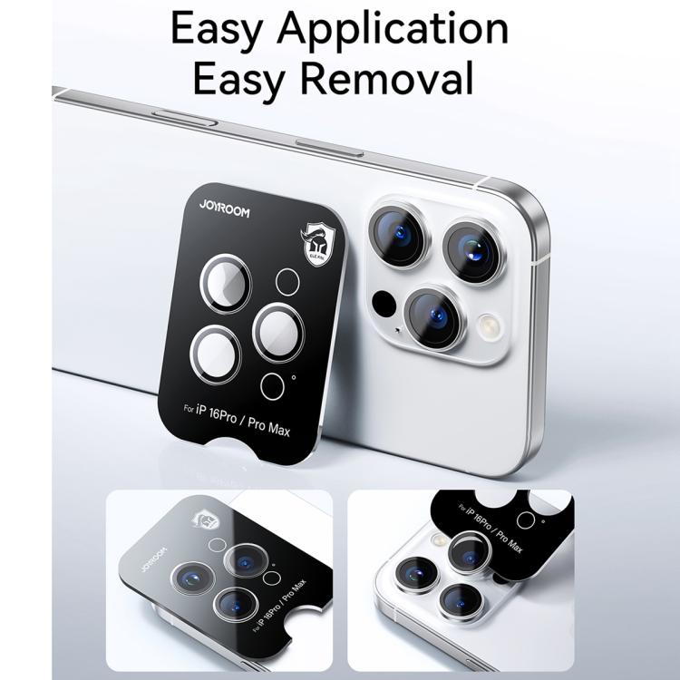 For iPhone 17 Pro / 17 Pro Max JOYROOM Knight Series 9H HD Lens Protective Film(Deep Blue) - iPhone 17 Pro Tempered Glass by JOYROOM | Online Shopping UK | buy2fix