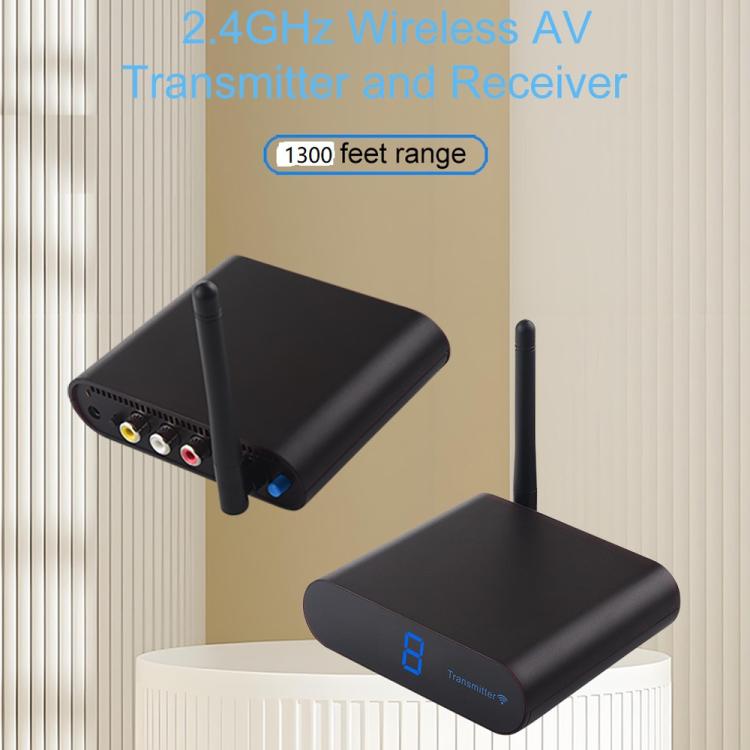 Measy AV240 2.4GHz Wireless Audio / Video Transmitter and Receiver with Infrared Return Function, Distance: 400m(AU Plug) - Set Top Box & Accessories by Measy | Online Shopping UK | buy2fix