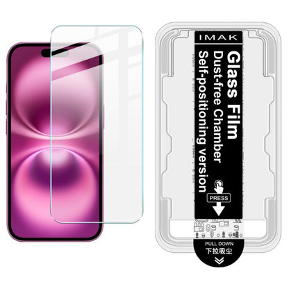 For iPhone 16 Plus imak Dust-free Chamber Locator H Series Tempered Glass Film - iPhone 16 Plus Tempered Glass by imak | Online Shopping UK | buy2fix
