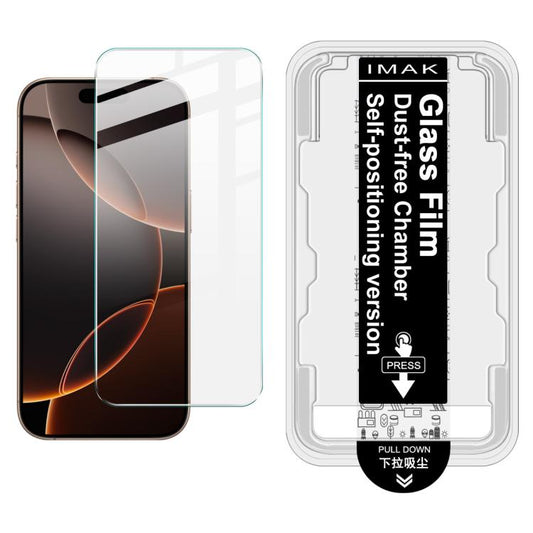 For iPhone 16 Pro Max imak Dust-free Chamber Locator H Series Tempered Glass Film - iPhone 16 Pro Max Tempered Glass by imak | Online Shopping UK | buy2fix
