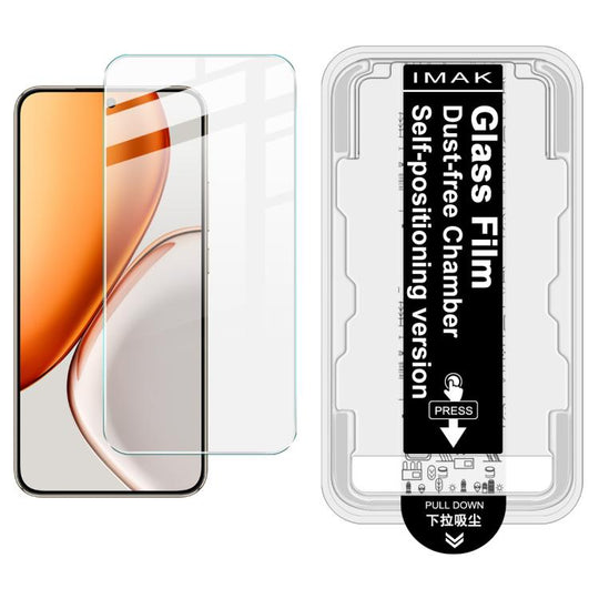For Honor X70 5G imak Dust-free Chamber Locator H Series Tempered Glass Film