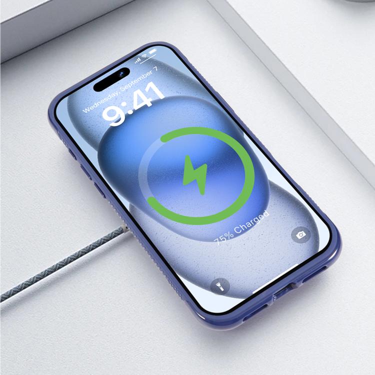 For iPhone 17 Solid Color Edge Transparency Rotation Holder MagSafe Phone Case(Army Green) - iPhone 17 Cases by buy2fix | Online Shopping UK | buy2fix