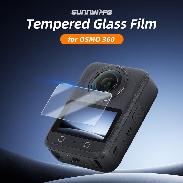 1pcs Sunnylife Screen Protector Tempered Glass Protective Film For DJI Osmo 360(Transparent) - Protective Film & Stickers by Sunnylife | Online Shopping UK | buy2fix