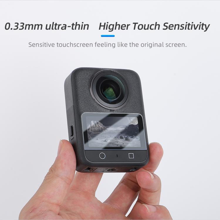 2pcs Sunnylife Screen Protector Tempered Glass Protective Film For DJI Osmo 360(Transparent) - Protective Film & Stickers by Sunnylife | Online Shopping UK | buy2fix