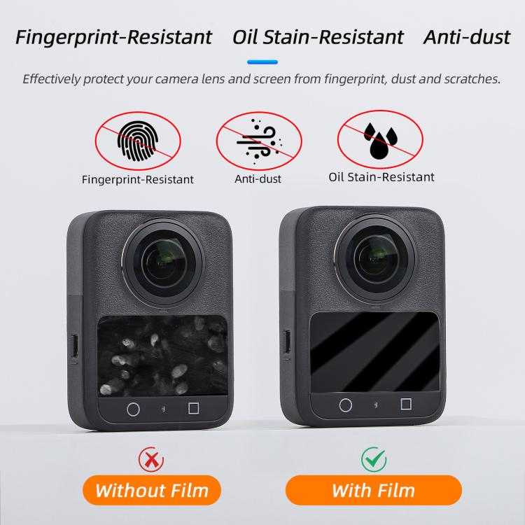 1pcs Sunnylife Screen Protector Tempered Glass Protective Film For DJI Osmo 360(Transparent) - Protective Film & Stickers by Sunnylife | Online Shopping UK | buy2fix