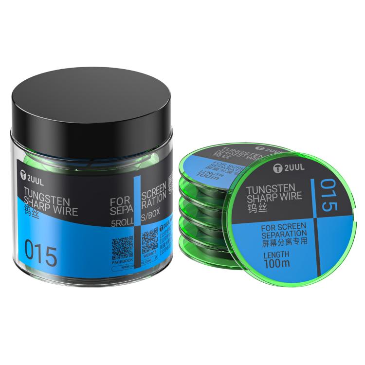 2UUL WS-015 0.015mm 100m Tungsten Sharp Diamond Wire - Others by 2UUL | Online Shopping UK | buy2fix