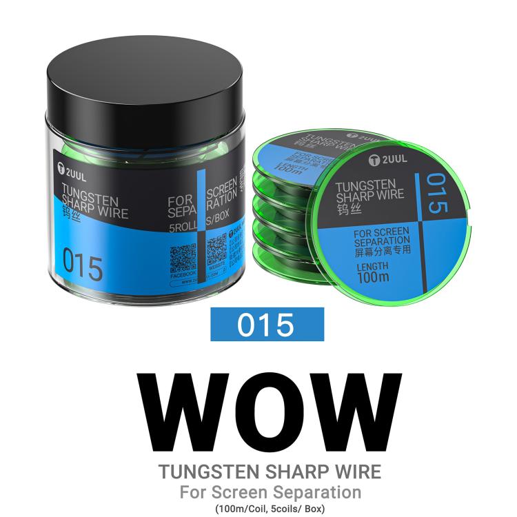 2UUL WS-015 0.015mm 100m Tungsten Sharp Diamond Wire - Others by 2UUL | Online Shopping UK | buy2fix