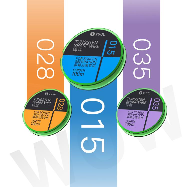 2UUL WS-015 0.015mm 100m Tungsten Sharp Diamond Wire - Others by 2UUL | Online Shopping UK | buy2fix