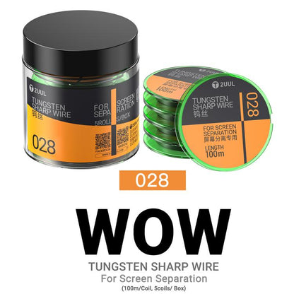 2UUL WS-028 0.028mm 100m Tungsten Sharp Diamond Wire - Others by 2UUL | Online Shopping UK | buy2fix