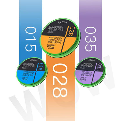 2UUL WS-028 0.028mm 100m Tungsten Sharp Diamond Wire - Others by 2UUL | Online Shopping UK | buy2fix