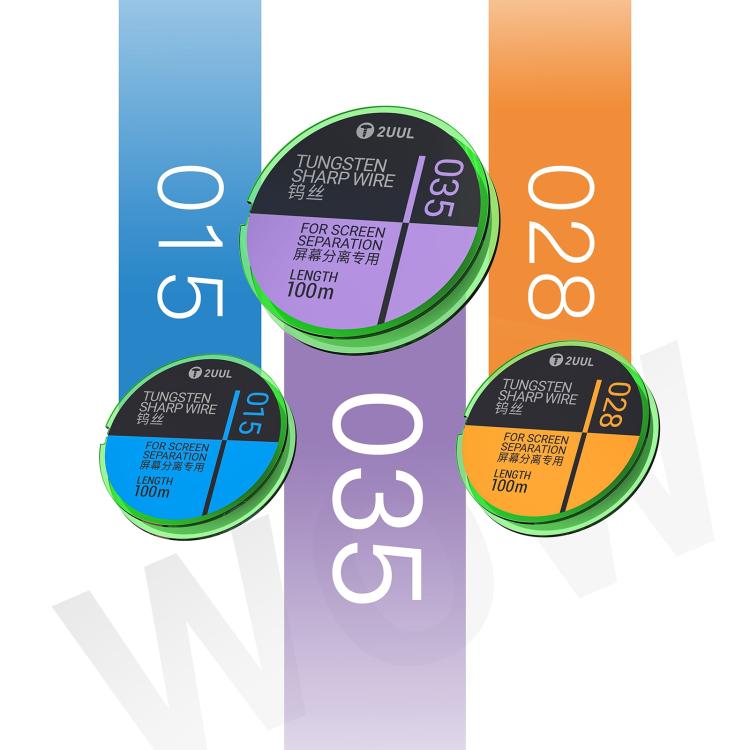 2UUL WS-035 0.035mm 100m Tungsten Sharp Diamond Wire - Others by 2UUL | Online Shopping UK | buy2fix