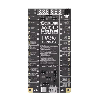 Mechanic BA27+ 4.2V Low Voltage Output Battery Chip Activation Board for iPhone 8-16 Pro Max / Most Android - Test Tools by MECHANIC | Online Shopping UK | buy2fix