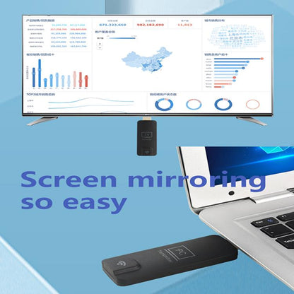 AM18052 1080P HD Type-C Wireless Transmitter and Receiver(Black) - Wireless Display Dongle by buy2fix | Online Shopping UK | buy2fix