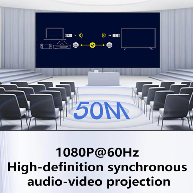 AM18053 Dongle 1080P HD HDMI Wireless Transmitter and Receiver(Black) - Wireless Display Dongle by buy2fix | Online Shopping UK | buy2fix