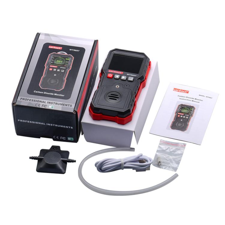 Wintact WT8807 Carbon Dioxide Meter - Gas Monitor by Wintact | Online Shopping UK | buy2fix