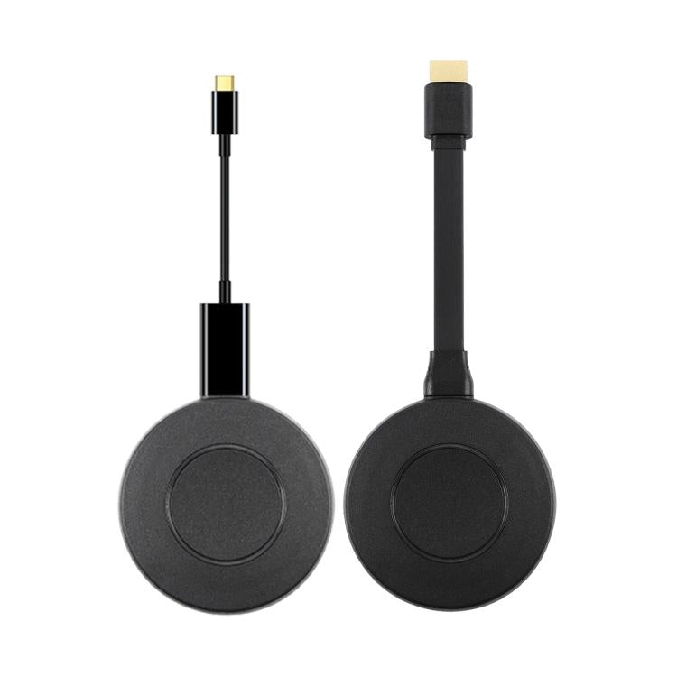 AM18053 1080P HD Type-C Wireless Transmitter and Receiver(Black) - Wireless Display Dongle by buy2fix | Online Shopping UK | buy2fix