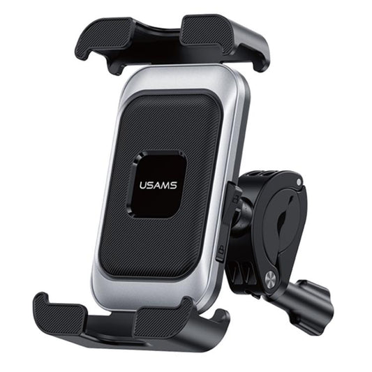 USAMS ZJ082 360-degree Universal Ball Motocycle Cycling Phone Holder(Black) - Holder by USAMS | Online Shopping UK | buy2fix