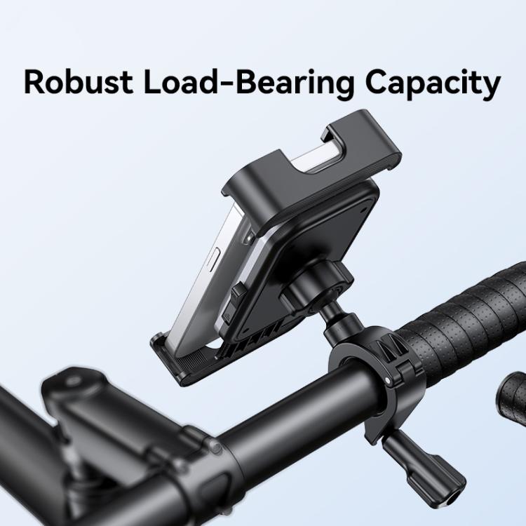 USAMS ZJ082 360-degree Universal Ball Motocycle Cycling Phone Holder(Black) - Holder by USAMS | Online Shopping UK | buy2fix