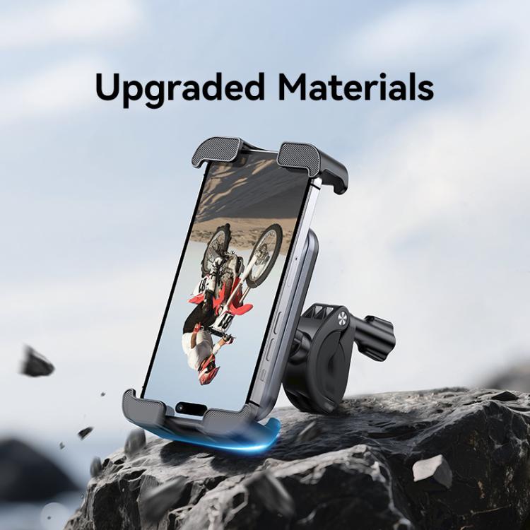 USAMS ZJ082 360-degree Universal Ball Motocycle Cycling Phone Holder(Black) - Holder by USAMS | Online Shopping UK | buy2fix