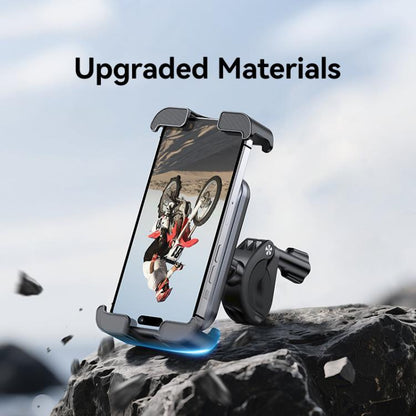 USAMS ZJ082 360-degree Universal Ball Motocycle Cycling Phone Holder(Black) - Holder by USAMS | Online Shopping UK | buy2fix