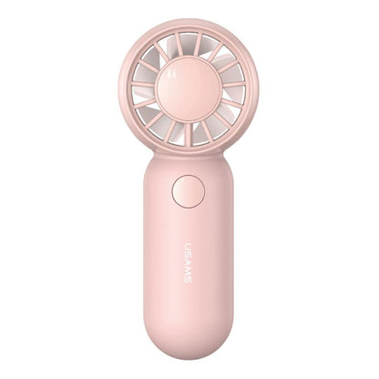 USAMS ZB354 Handheld Mini Pocket Fan(Pink) - Electric Fans by USAMS | Online Shopping UK | buy2fix