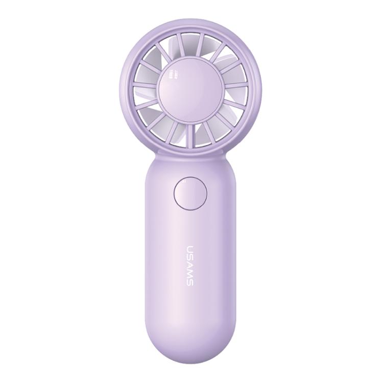 USAMS ZB354 Handheld Mini Pocket Fan(Purple) - Electric Fans by USAMS | Online Shopping UK | buy2fix