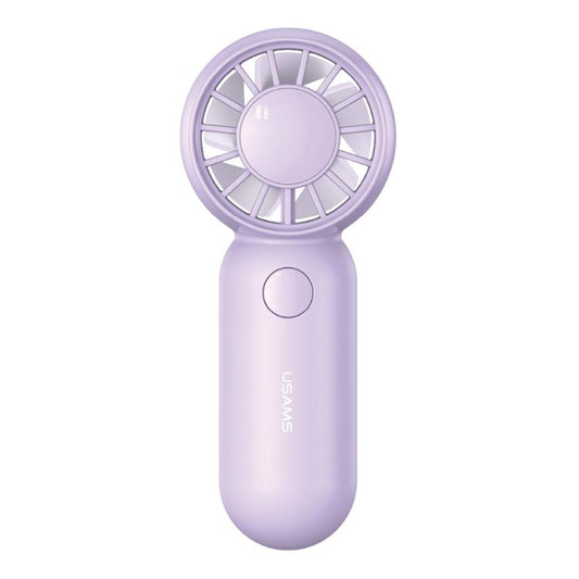 USAMS ZB354 Handheld Mini Pocket Fan(Purple) - Electric Fans by USAMS | Online Shopping UK | buy2fix