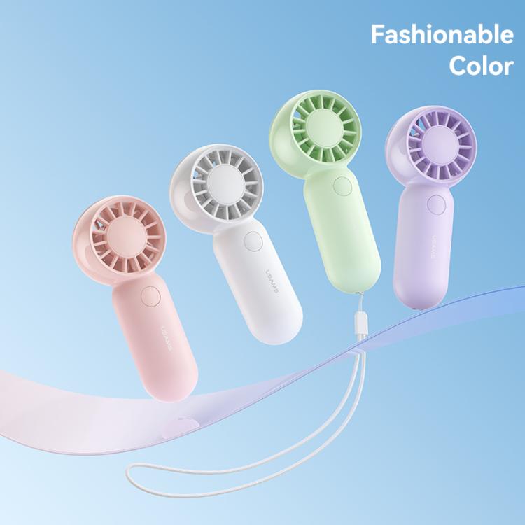 USAMS ZB354 Handheld Mini Pocket Fan(White) - Electric Fans by USAMS | Online Shopping UK | buy2fix