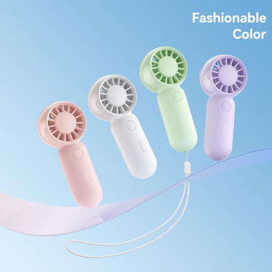 USAMS ZB354 Handheld Mini Pocket Fan(Pink) - Electric Fans by USAMS | Online Shopping UK | buy2fix