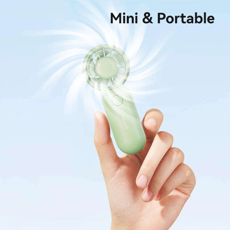 USAMS ZB354 Handheld Mini Pocket Fan(Green) - Electric Fans by USAMS | Online Shopping UK | buy2fix