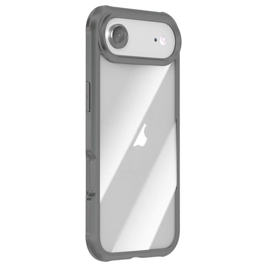 For iPhone Air Double-sided Plastic Glass Phone Protective Case(Grey) - iPhone Air Cases by buy2fix | Online Shopping UK | buy2fix