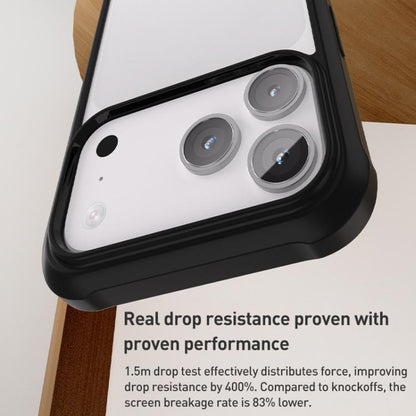 For iPhone Air Double-sided Plastic Glass Phone Protective Case(Black) - iPhone Air Cases by buy2fix | Online Shopping UK | buy2fix