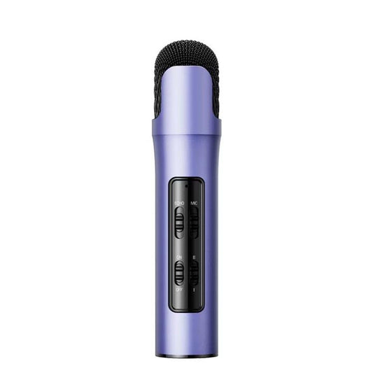 Lebo P1 Karaoke Microphone Audio Home Bluetooth Wireless Microphone(Blue) - Microphone by buy2fix | Online Shopping UK | buy2fix